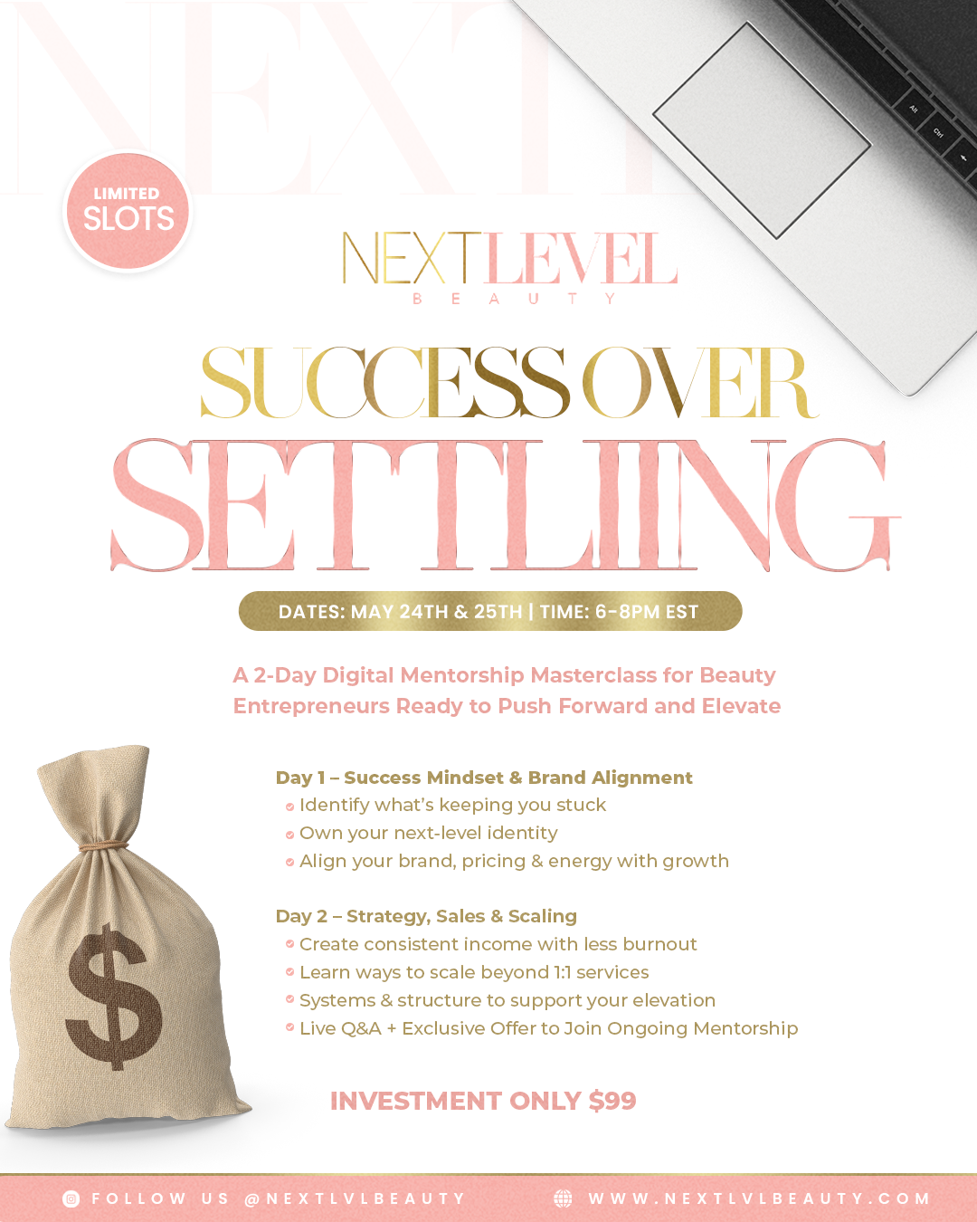 Success Over Settling Webinar